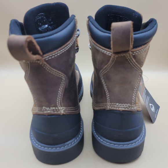 Wolverine Floorhand Steel Toe Swamp Boots Men's Size 9.5 M Brown Black Work Boot - Picture 9 of 13